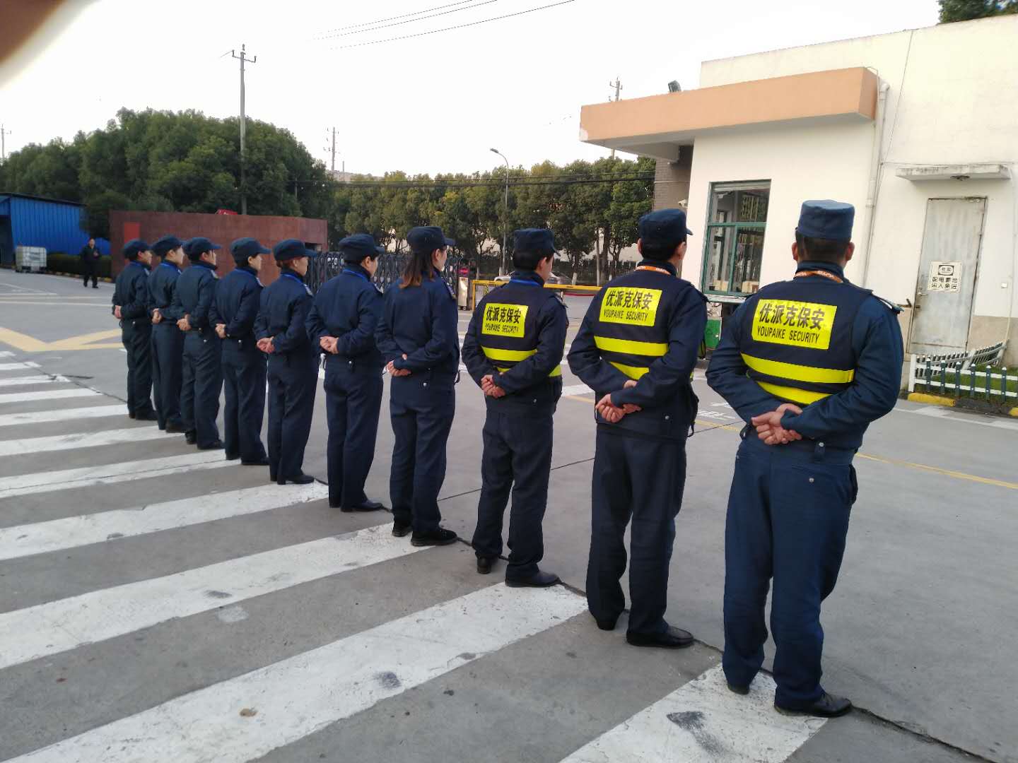 保安，保密訓(xùn)練，正在進(jìn)行